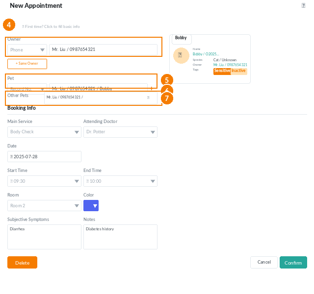 booking overview screenshot 5 of 7