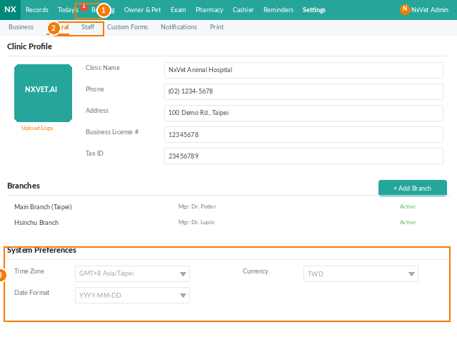 general settings screenshot 3 of 7