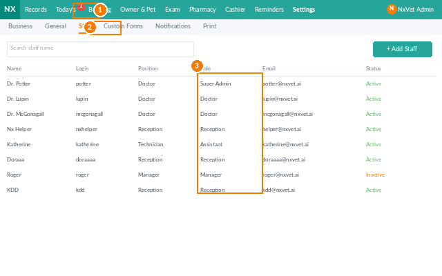staff management screenshot 6 of 7